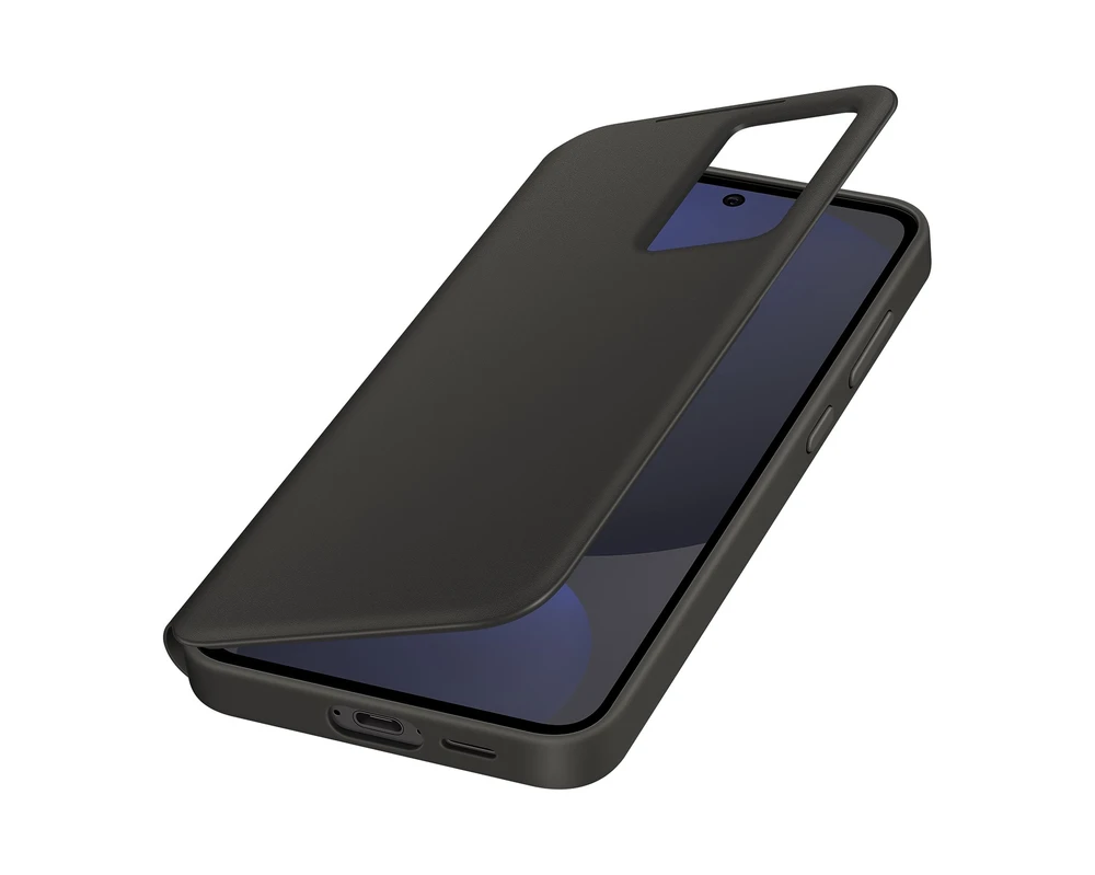 Telefono dėklas Samsung Galaxy S24 FE Smart View, juodas