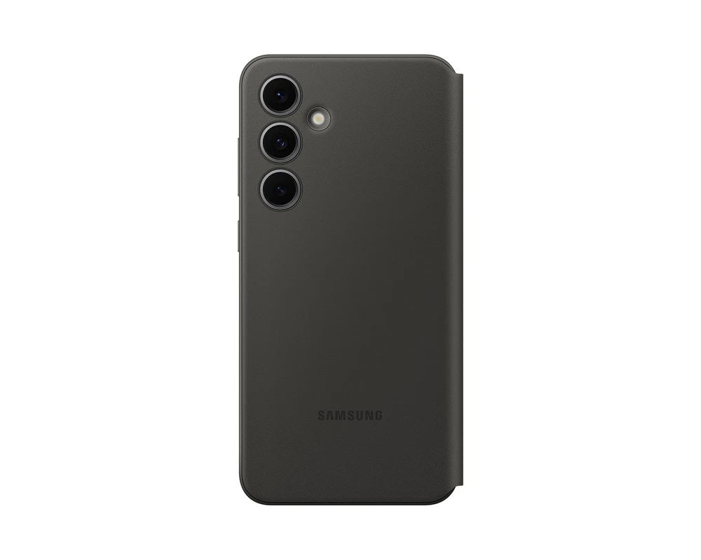 Telefono dėklas Samsung Galaxy S24 FE Smart View, juodas