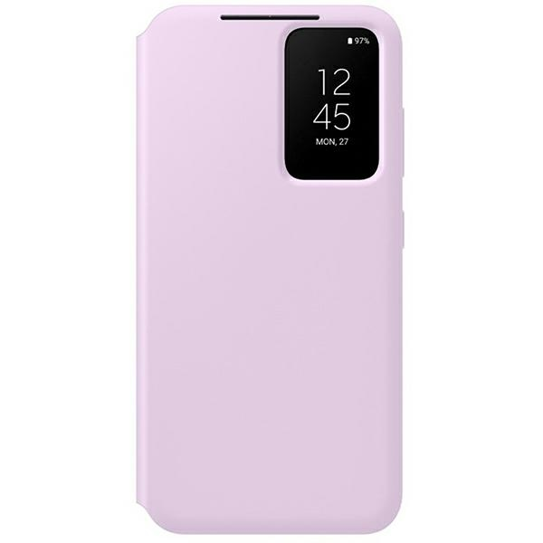 „Samsung Galaxy S23 Smart View“ piniginės dėklas, alyvinis