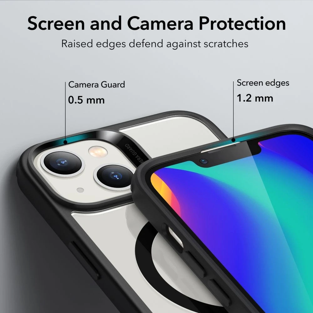 Dėklas ESR Classic Hybrid iPhone 14 Plus, Clear Juodas
