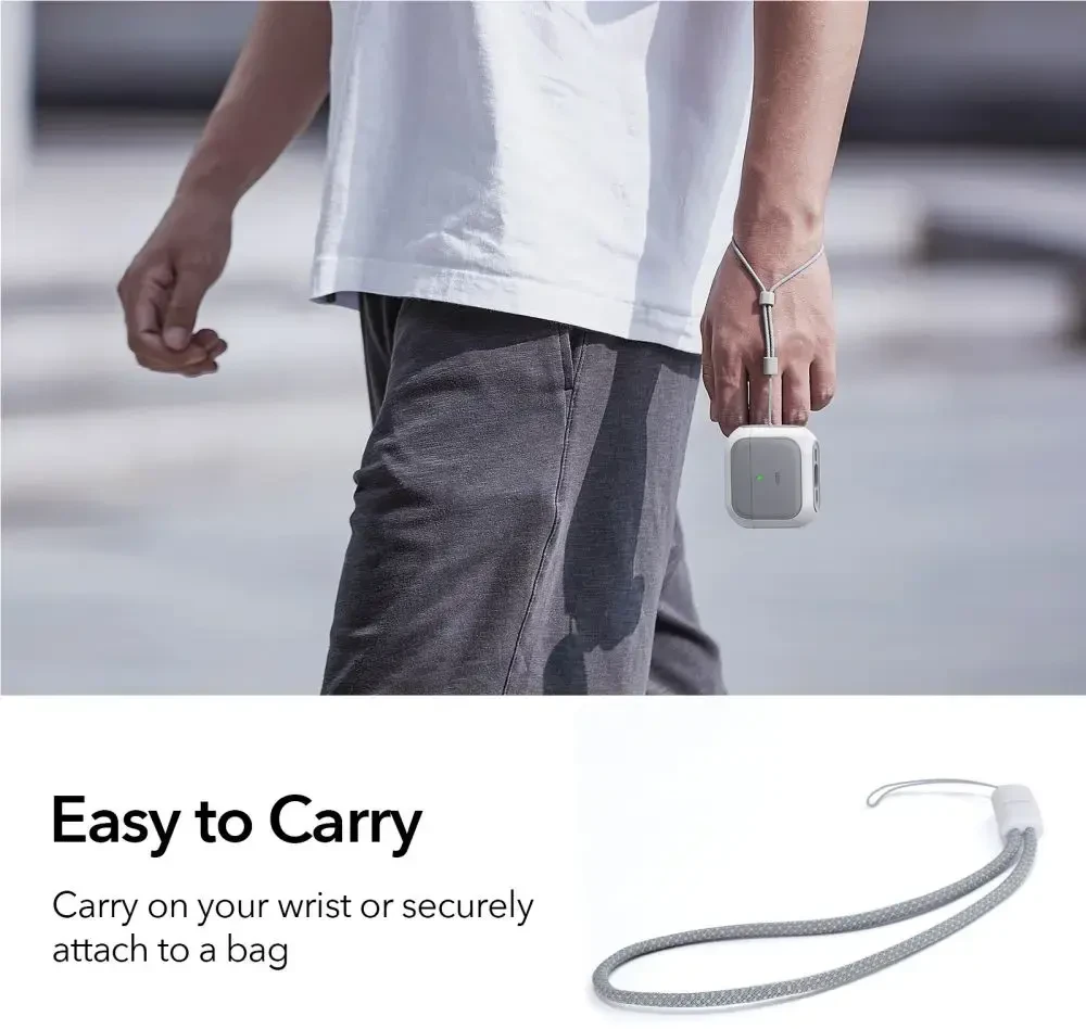 Dėklas ESR ORBIT HALOLOCK MAGSAFE Apple AirPods 4 Baltas