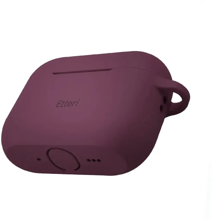 Dėklas Telforceone Etteri silicone case for AirPods Pro 3 dark cherry