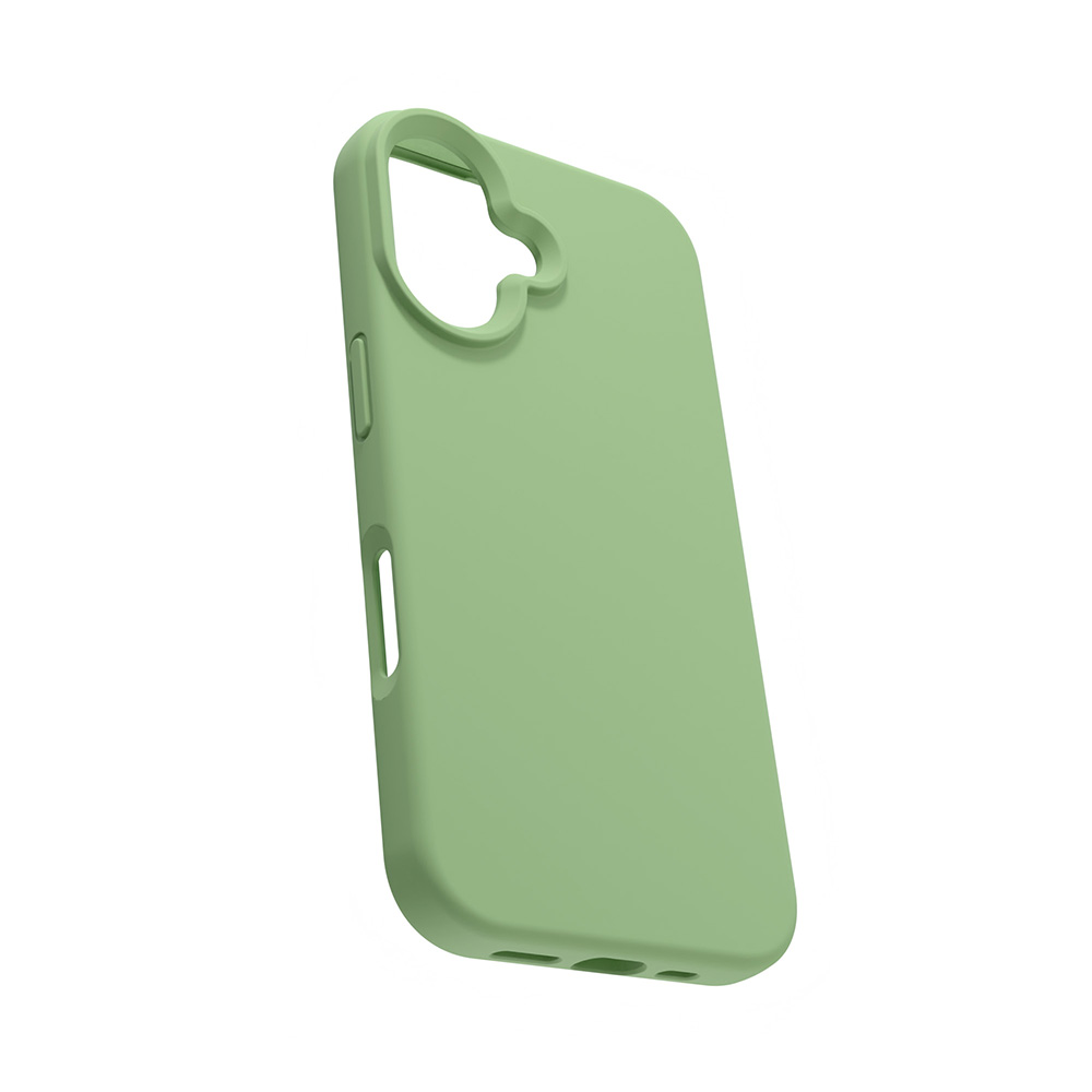 Dėklas Telforceone Etteri Silicone Apple iPhone 16 Plus 6,7" šviesiai žalios spalvos