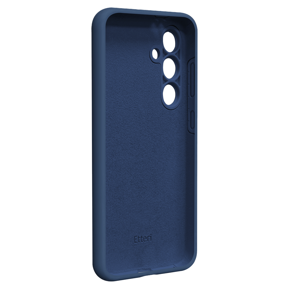 Dėklas Telforceone Etteri Silicone Samsung Galaxy A56 5G mėlynos spalvos