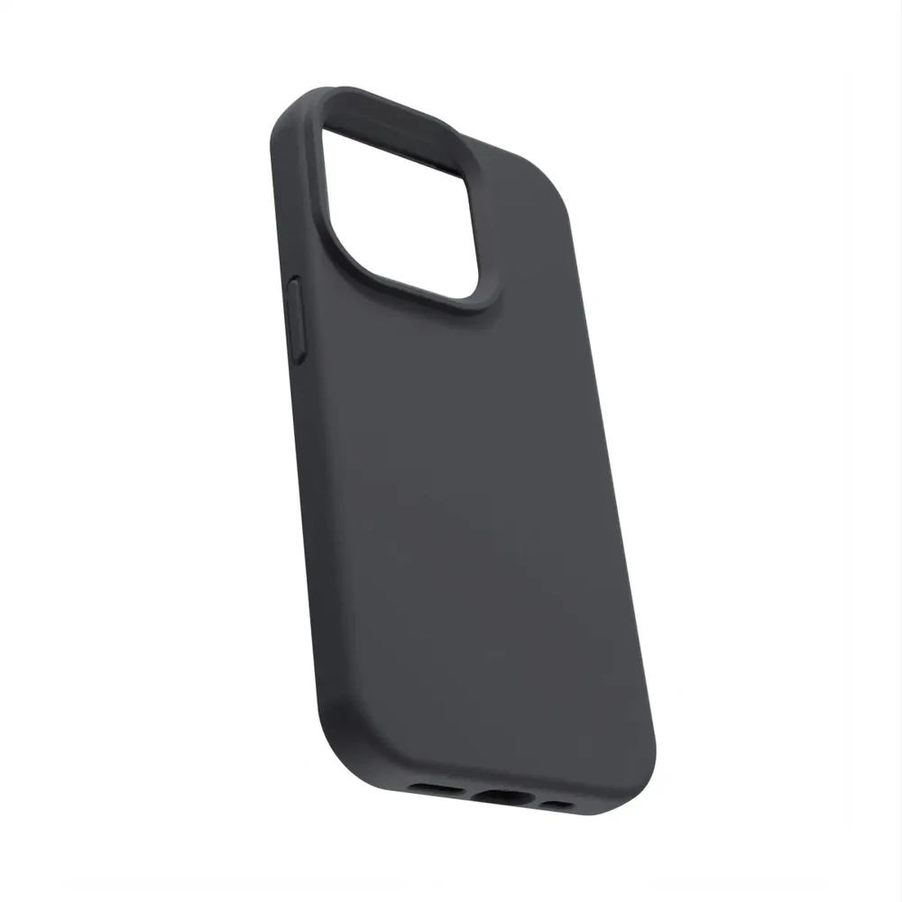 Dėklas Telforceone Etteri Silicone Apple iPhone 15 Pro 6,1" juodos spalvos