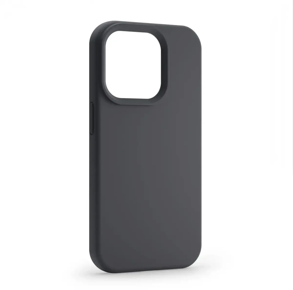 Dėklas Telforceone Etteri Silicone Apple iPhone 15 Pro 6,1" juodos spalvos