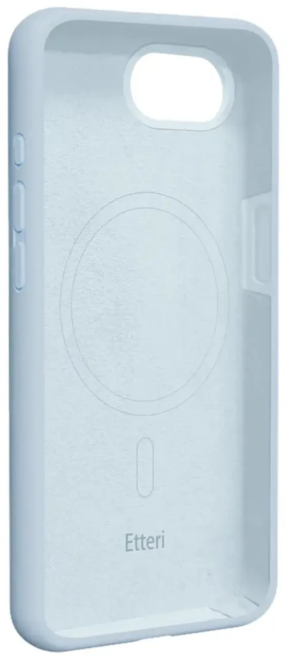 Etteri Telforceone „Eteri Silicone Mag“ dėklas, skirtas „iPhone 17“, šviesiai mėlynas