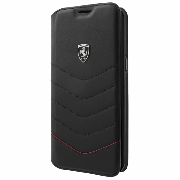 Telefono dėklas Ferrari FEHQUFLBKS8LBK S8 Plus G955