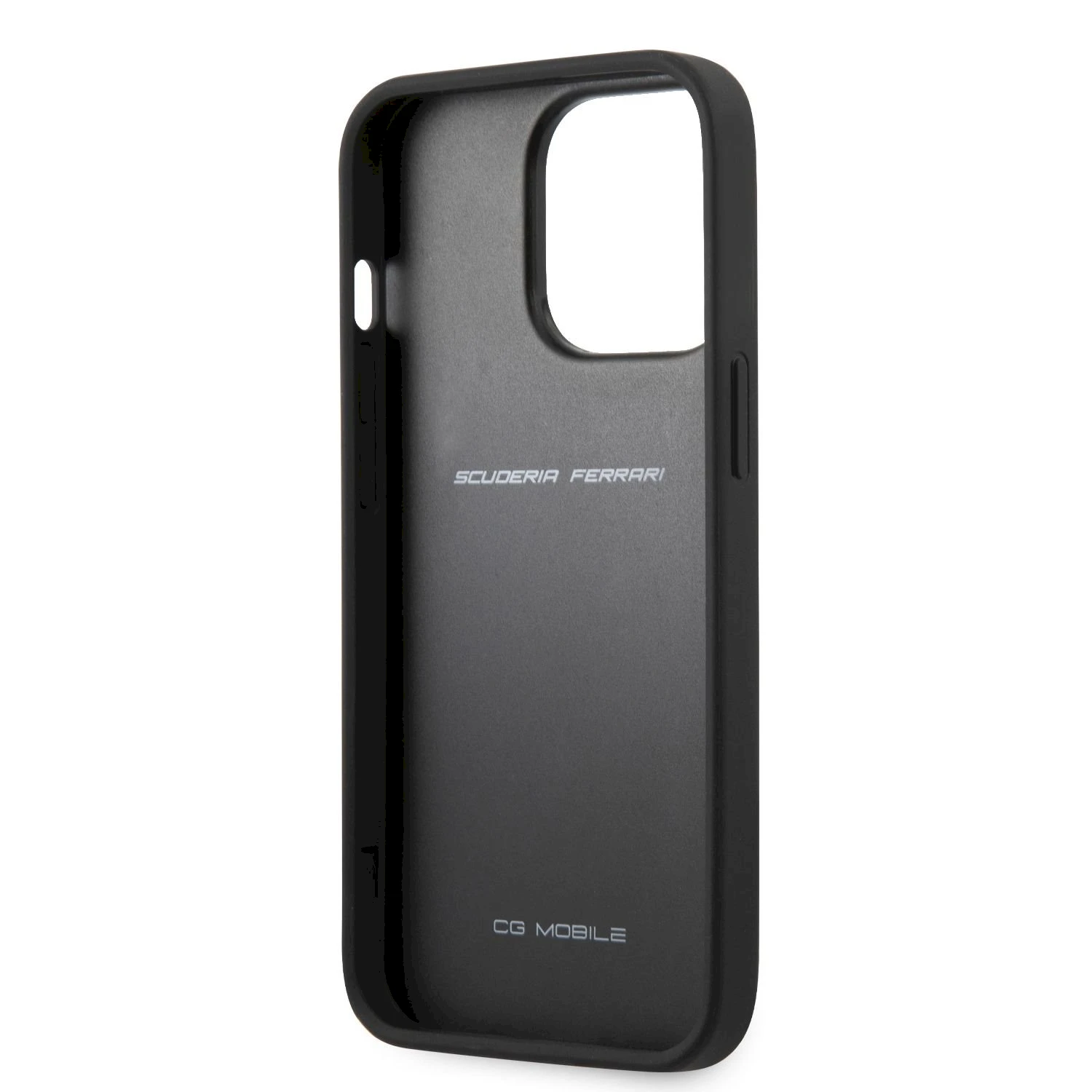 „Ferrari FESAXHCP13XBK iPhone 13 Pro Max“ 6,7 colio juodas kietas dėklas „On Track Carbon Stripe“