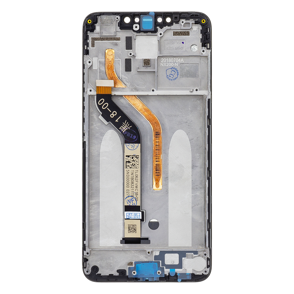 Dėklas For_Poco LCD Ekranas + Touch Unit + Front Cover for PocoPhone F1 Juodas