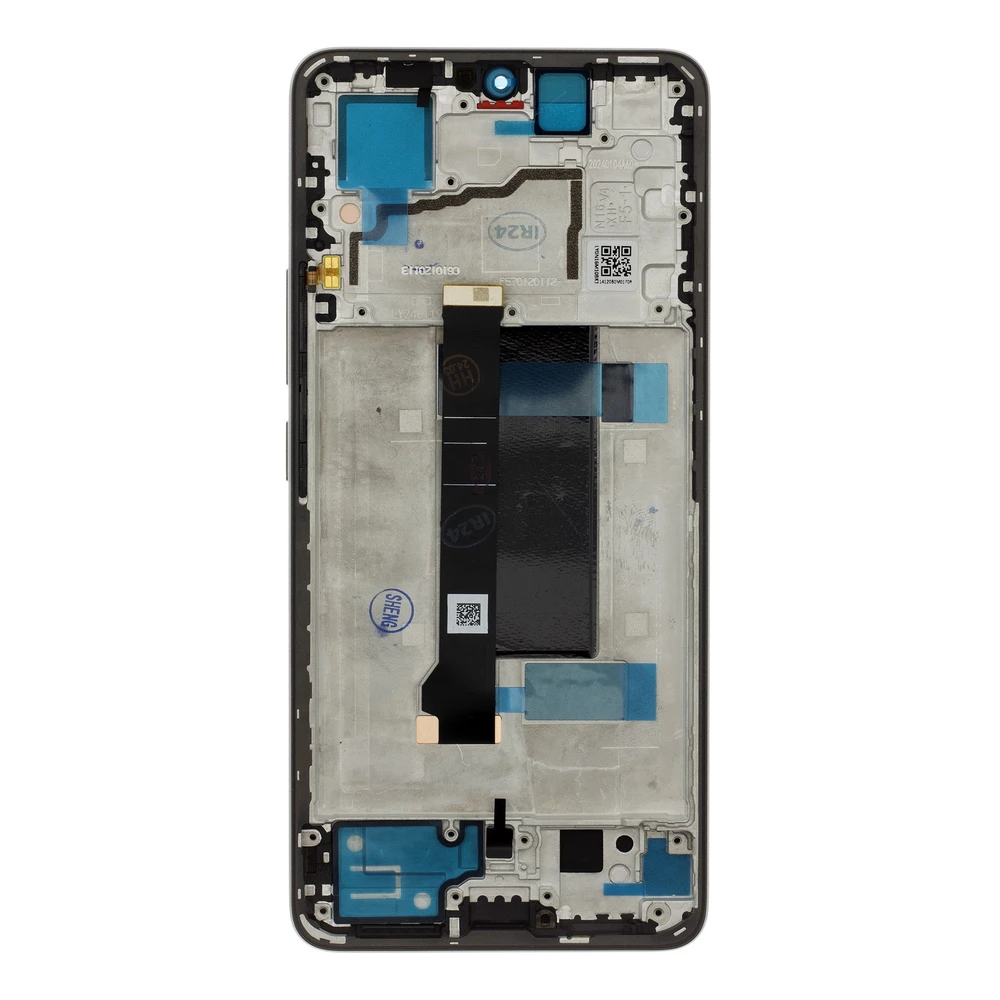 Dėklas For_Xiaomi LCD ekranas + jutiklinis blokas + priekinis dangtelis Xiaomi Redmi Note 13 Pro 5G Midnight Juodas