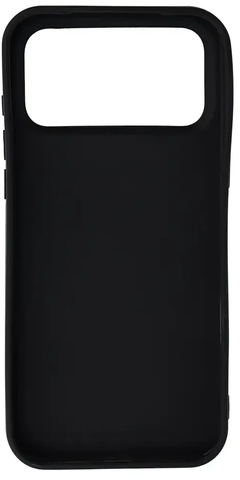Topt Nugarėlės dėklas Matinis, skirtas iPhone 17 PRO MAX, juodos spalvos
