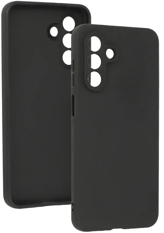 Topt Galinis dėklas Matinis, skirtas SAMSUNG GALAXY A26 5G, juodos spalvos