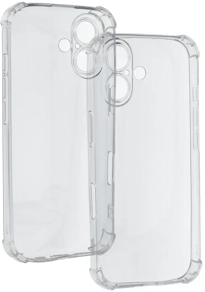 Dėklas Topt Clin Anti Shock 1,5mm skirtas iPhone 17 skaidrus
