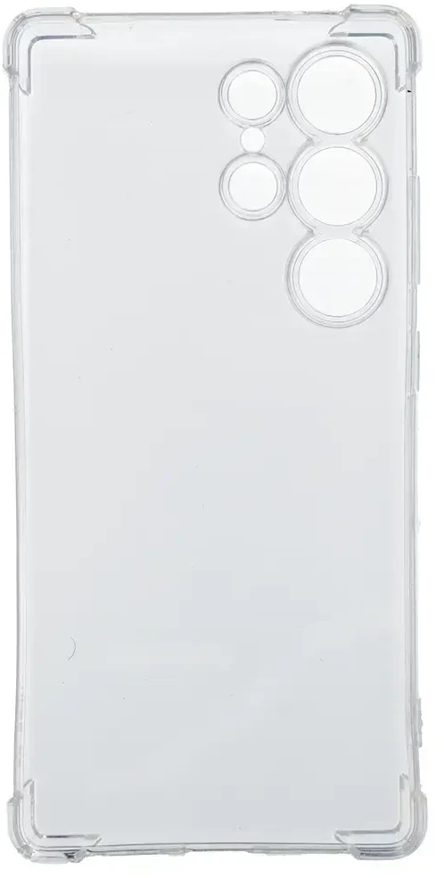 Topt Clin Anti Shock 1,5 mm dėklas, skirtas Samsung Galaxy S25 Ultra, skaidrus