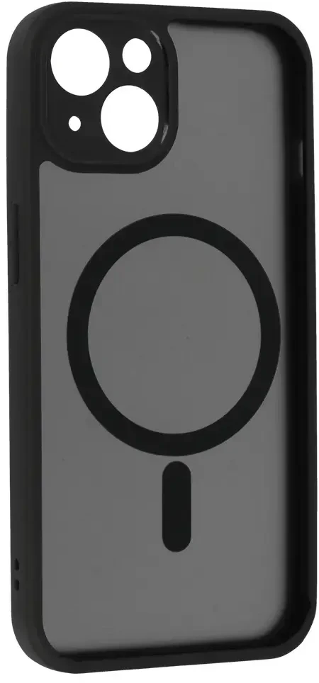 Topt Full Matte Mag Dėklas skirtas iPhone 13 juodos spalvos