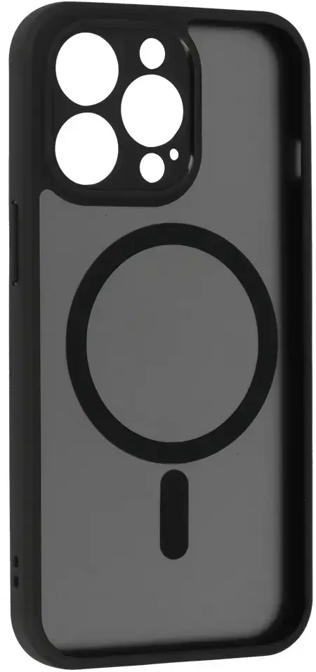 Topt Full Matte Mag Dėklas skirtas iPhone 13 Pro juodos spalvos