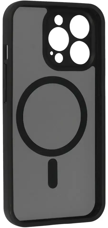 Topt Full Matte Mag Dėklas skirtas iPhone 13 Pro juodos spalvos