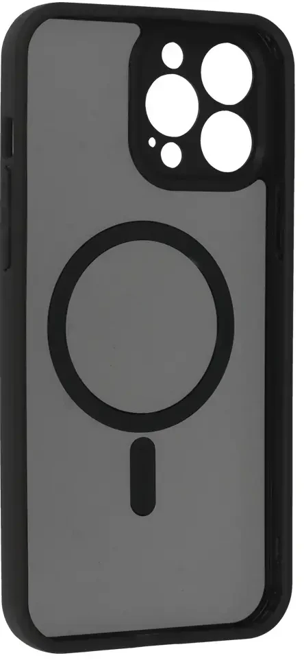 Topt Full Matte Mag dėklas, skirtas iPhone 13 Pro Max, juodos spalvos