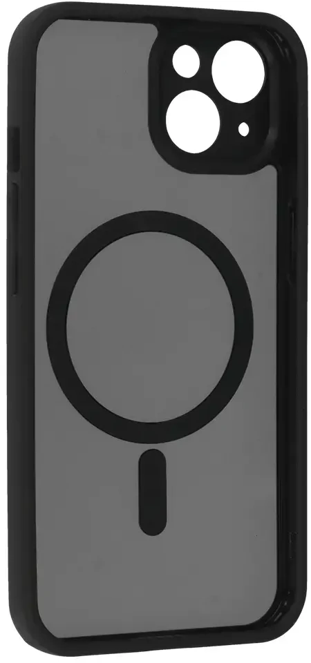 Topt Full Matte Mag Dėklas skirtas iPhone 13 juodos spalvos