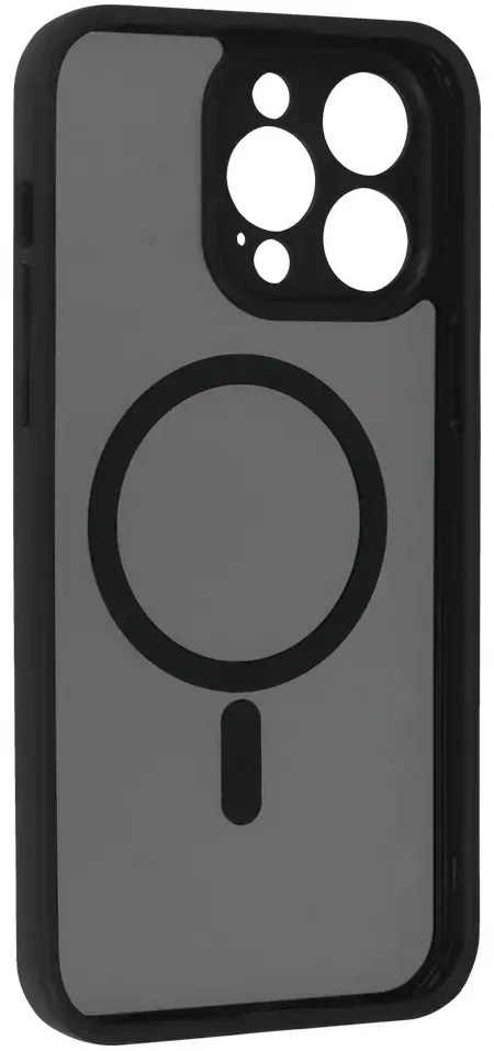 Topt Full Matte Mag Dėklas skirtas Apple iPhone 14 Pro Max juodos spalvos