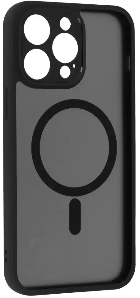 Topt Full Matte Mag Dėklas skirtas Apple iPhone 14 Pro Max juodos spalvos