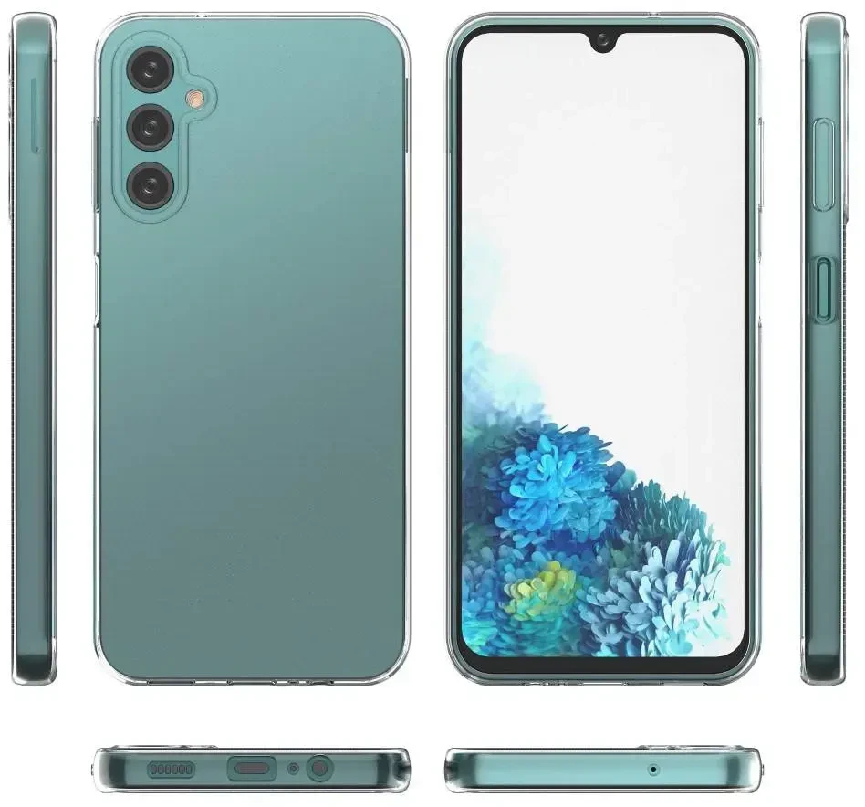 Dėklas Fusion Accessories Fusion Ultra 1 mm phone case for Samsung Galaxy A14 transparent