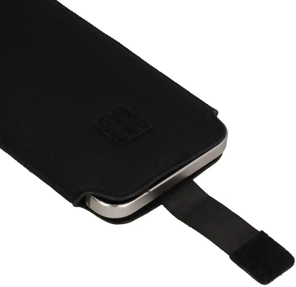 Fusion Accessories HIT Pouch Dėklas (Dydis XXL), skirtas Samsung S25 Ultra/S24 Ultra/M35/M23/A16 5G/Xiaomi Redmi 14C dizainas 1 juodas