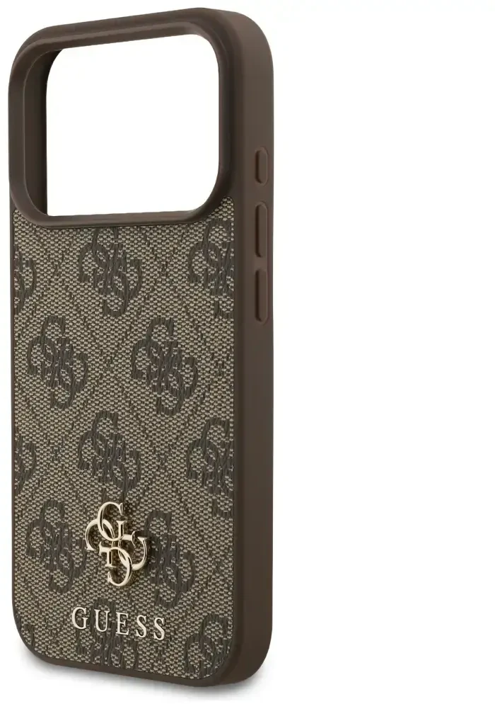Dėklas Guess 4G Small Classic Logo MagSafe Case for iPhone 17 Pro / 18 Pro - Brown