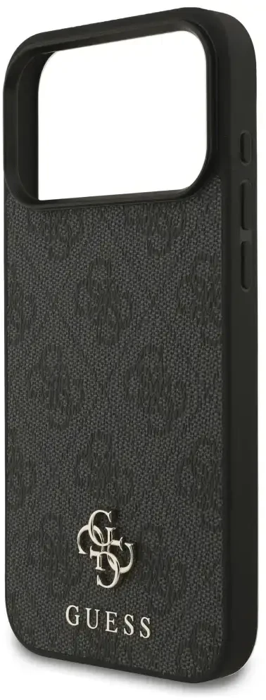 Dėklas Guess 4G Small Classic Logo MagSafe Case for iPhone 17 Pro Max / 18 Pro Max - Juodas