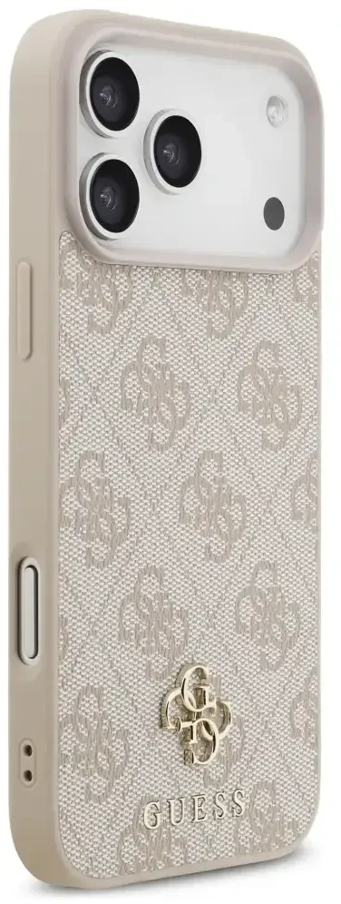 Dėklas Guess 4G Small Classic Logo MagSafe Case for iPhone 17 Pro Max / 18 Pro Max - Rožinė