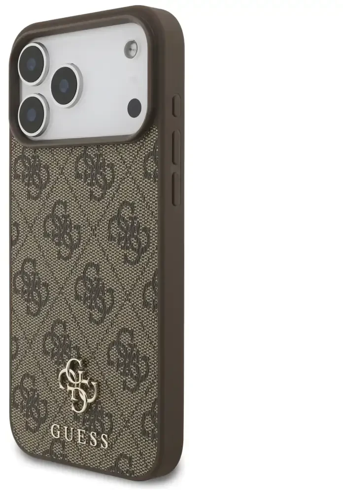 Dėklas Guess 4G Small Classic Logo MagSafe Case for iPhone 17 Pro Max / 18 Pro Max - Brown
