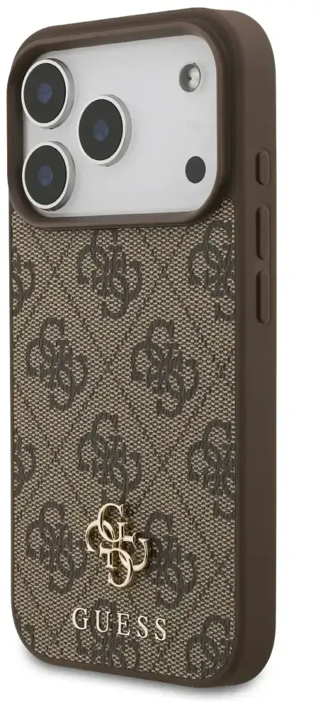 Dėklas Guess 4G Small Classic Logo MagSafe Case for iPhone 17 Pro / 18 Pro - Brown