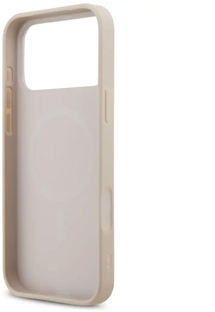Dėklas Guess 4G Small Classic Logo MagSafe Case for iPhone 17 Pro Max / 18 Pro Max - Rožinė