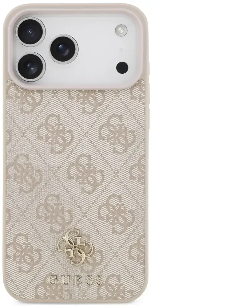 Dėklas Guess 4G Small Classic Logo MagSafe Case for iPhone 17 Pro Max / 18 Pro Max - Rožinė