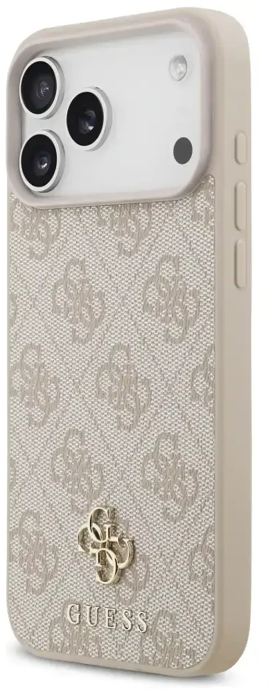 Dėklas Guess 4G Small Classic Logo MagSafe Case for iPhone 17 Pro Max / 18 Pro Max - Rožinė