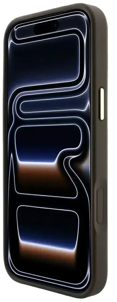 Dėklas Guess 4G with Stripe Round and Classic Logos MagSafe do iPhone 18 Pro Max / 17 Pro Max ruda