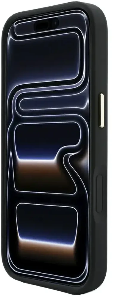 Dėklas Guess 4G with Stripe Round and Classic Logos MagSafe do iPhone 18 Pro Max / 17 Pro Max juoda