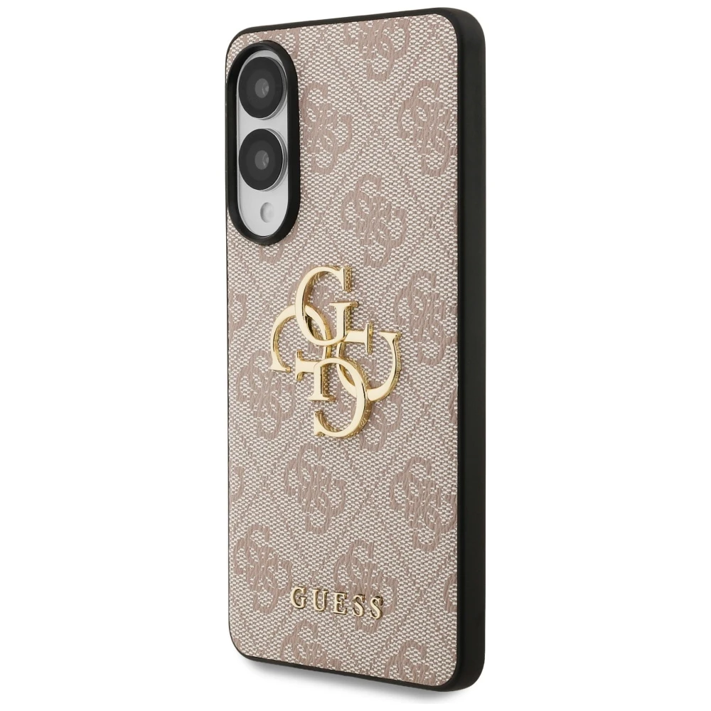 Dėklas Guess Big 4G Logo Classic Logo skirta Samsung Galaxy S25 Edge rožinės spalvos