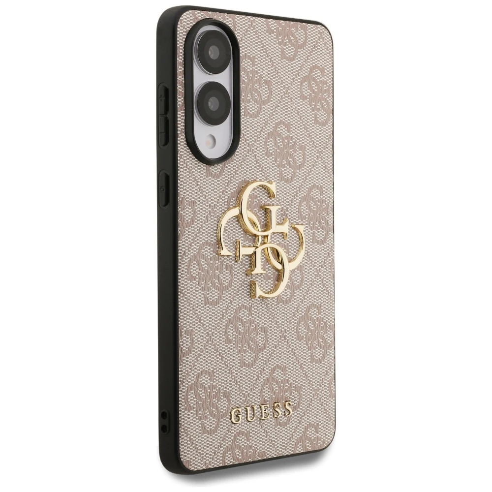 Dėklas Guess Big 4G Logo Classic Logo skirta Samsung Galaxy S25 Edge rožinės spalvos