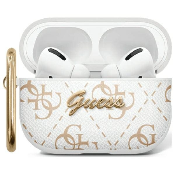 Apple AirPods 3 Guess dėklas Hook (GUA3PG4GPH) baltas