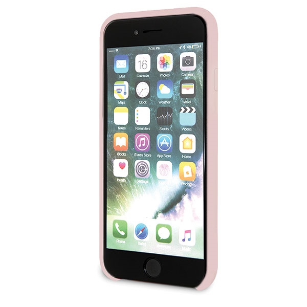 Dėklas Guess GUHCI8LSGLLP iPhone 7/8/SE 2020/ SE 2022 light pink/šviesiai rausva hard case Silicone