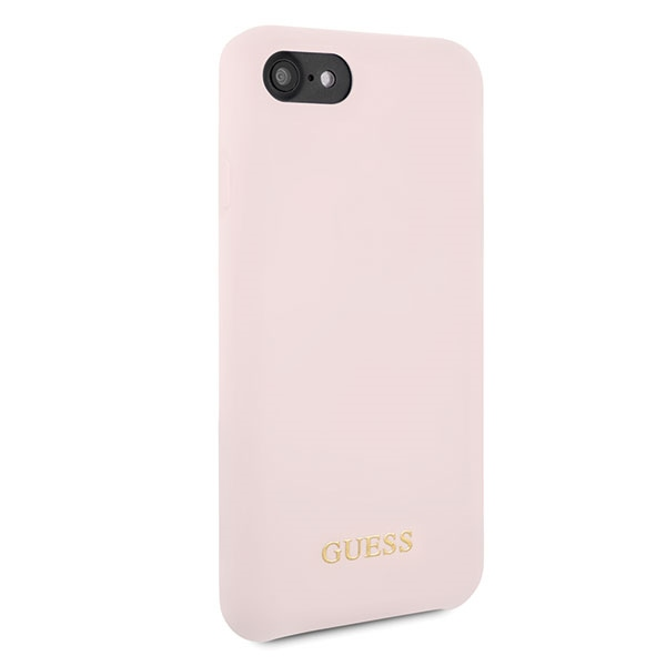 Dėklas Guess GUHCI8LSGLLP iPhone 7/8/SE 2020/ SE 2022 light pink/šviesiai rausva hard case Silicone
