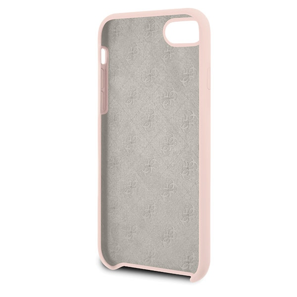 Dėklas Guess GUHCI8LSGLLP iPhone 7/8/SE 2020/ SE 2022 light pink/šviesiai rausva hard case Silicone