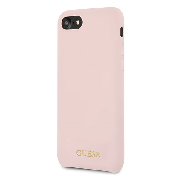 Dėklas Guess GUHCI8LSGLLP iPhone 7/8/SE 2020/ SE 2022 light pink/šviesiai rausva hard case Silicone