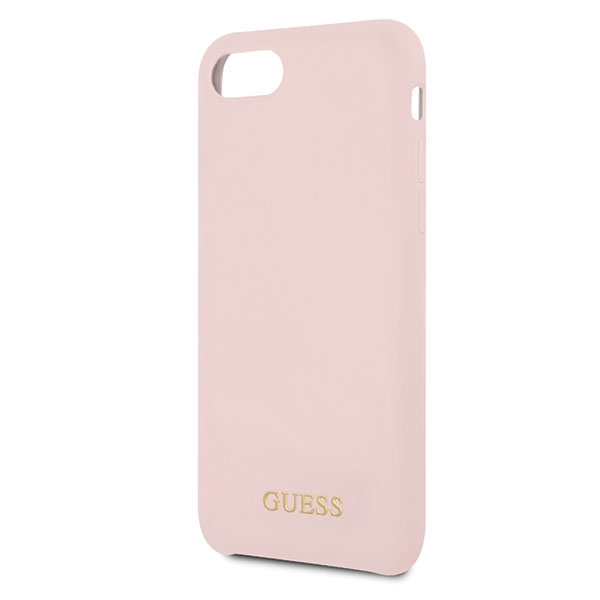 Dėklas Guess GUHCI8LSGLLP iPhone 7/8/SE 2020/ SE 2022 light pink/šviesiai rausva hard case Silicone