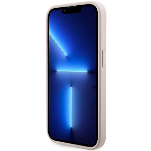 Dėklas GUESS GUHMP14XHGCFSEP IPHONE 14 PRO MAX 6.7 "Rožinis/Rožinis HARD CASE GCUBE STRIPES MAGSAFE