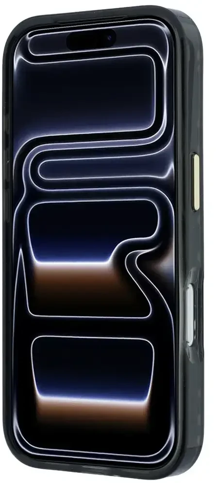Dėklas Guess IML 4G Script Metal Case for iPhone 17 Pro Max / 18 Pro Max - Juodas and Brown
