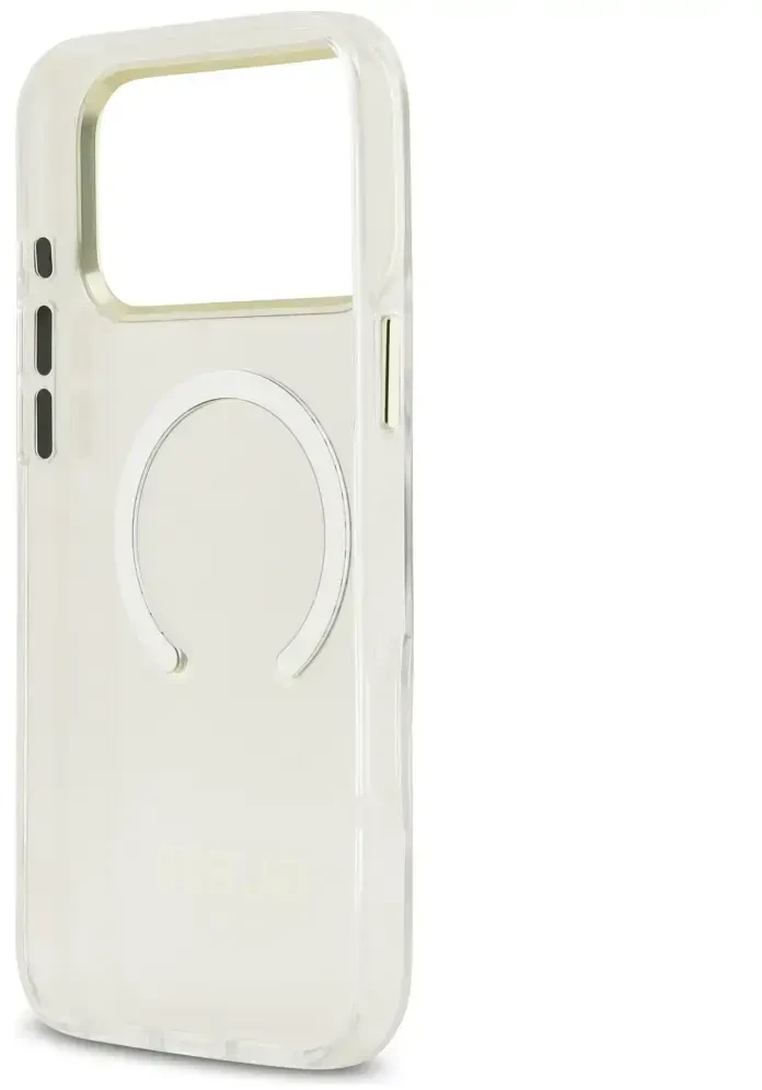 Dėklas Guess Metal Outline MagSafe Case for iPhone 17 Pro Max / 18 Pro Max - Gold