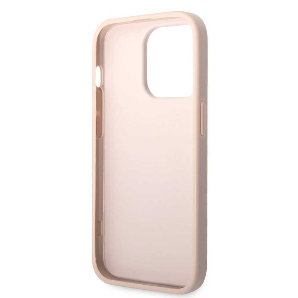 Dėklas GUESS GUHCP15X4GPIPI IPHONE 15 PRO MAX 6.7 "Rožinis/Rožinis HARDCASE 4G BIG METAL LOGO